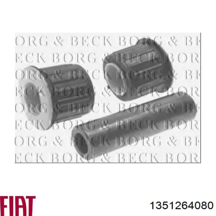 Купити 1351264080 Fiat/Alfa/Lancia Сайлентблок сережки ресори