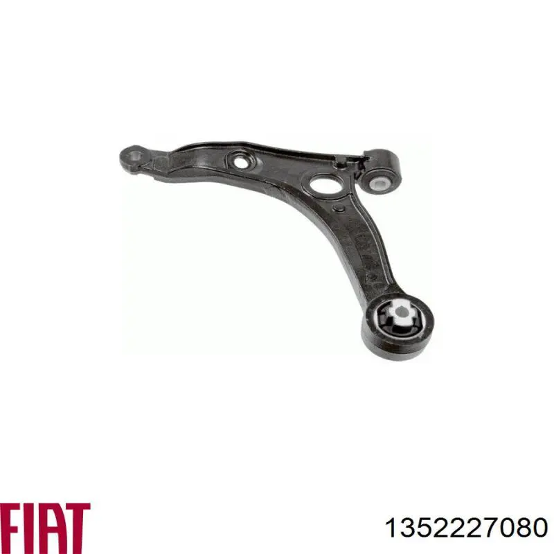 Важіль передньої підвіски нижній, лівий 1352227080 Fiat/Alfa/Lancia