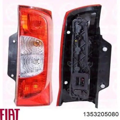 Купити 1353205080 Fiat/Alfa/Lancia Задня права фара