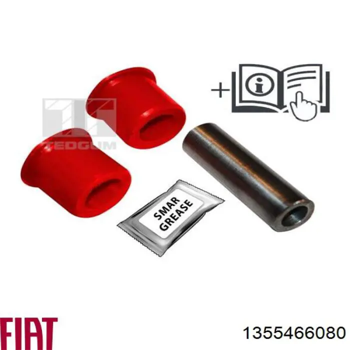 Ресори додаткові Fiat/Alfa/Lancia 1355466080 ціна, від 129.40 USD