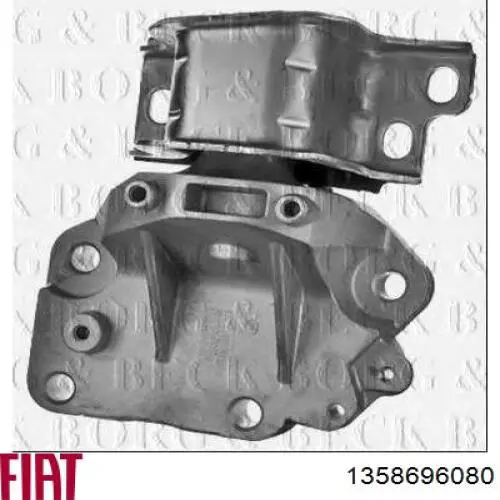Купити 1358696080 Fiat/Alfa/Lancia Подушка (опора) двигуна, ліва