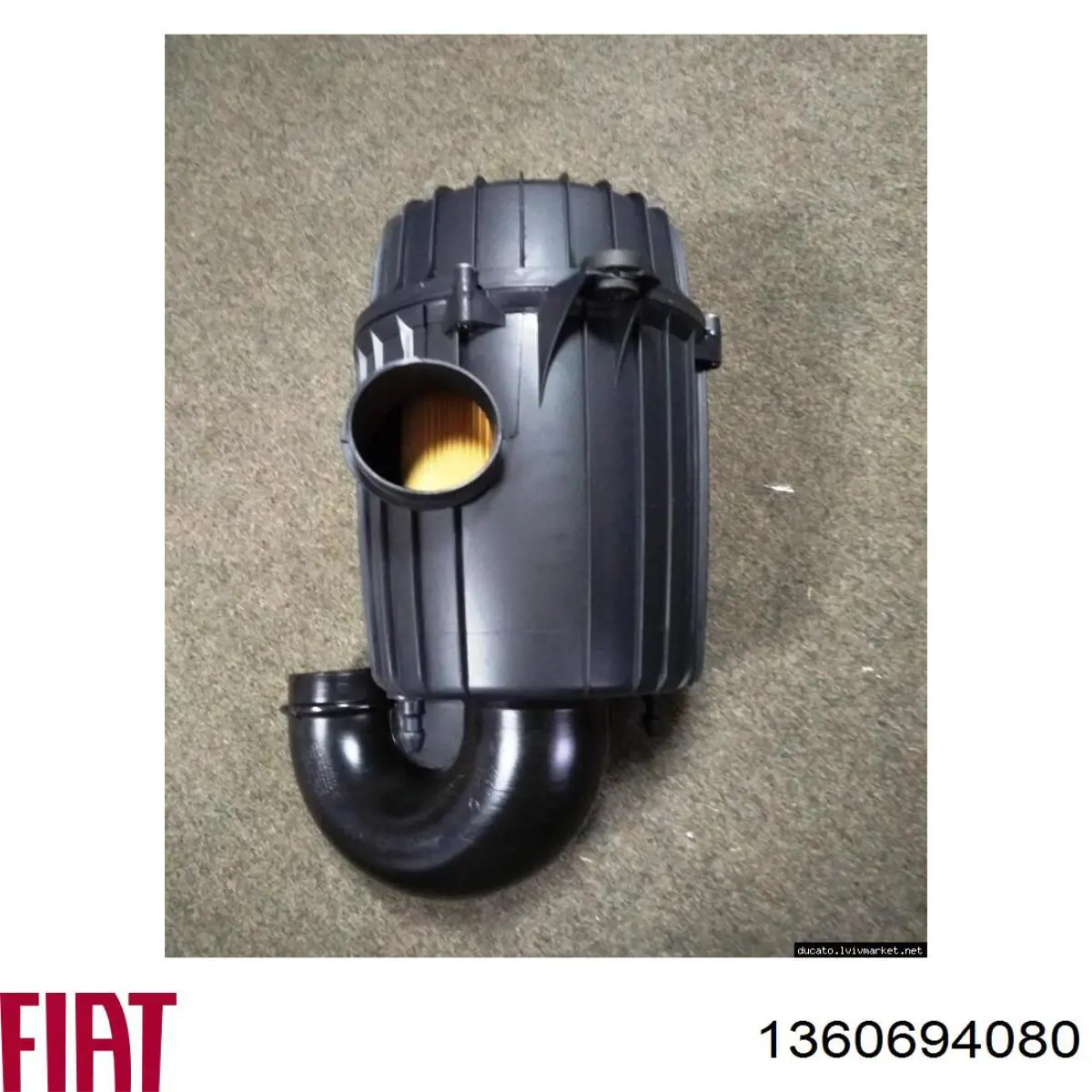Корпус повітряного фільтра Fiat/Alfa/Lancia 1360694080 ціна, від 50.68 USD
