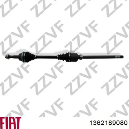 Ліва піввісь 1362189080 Fiat/Alfa/Lancia