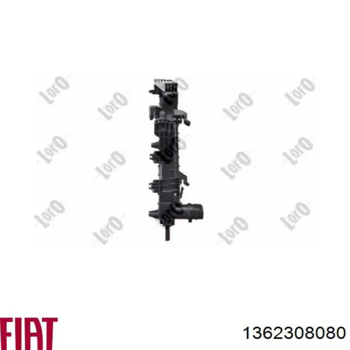 1362308080 Fiat/Alfa/Lancia Радіатор охолодження двигуна