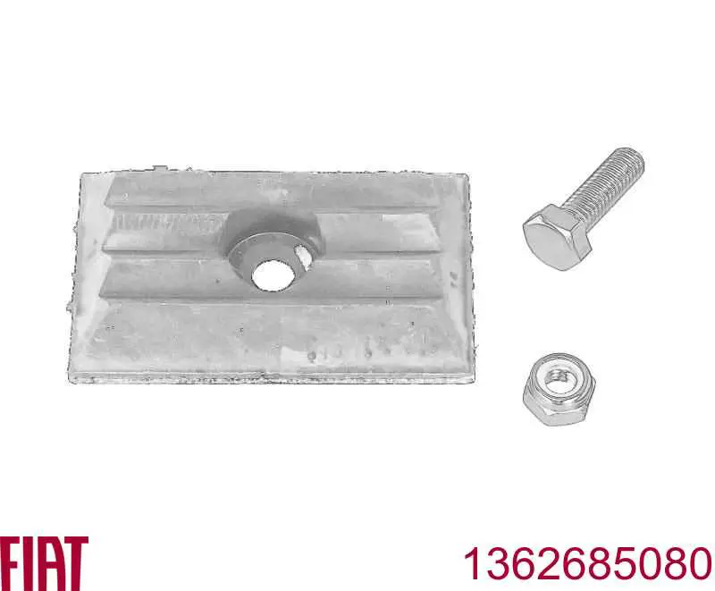 Подушка корінного листа задньої ресори Fiat/Alfa/Lancia 1362685080 ціна, від 5.30 USD