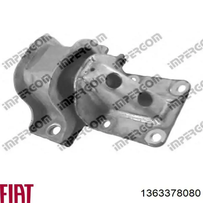 Купити 1363378080 Fiat/Alfa/Lancia Подушка (опора) двигуна, ліва