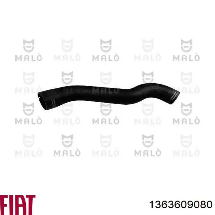 Шланг/патрубок интеркуллера 1363609080 Fiat/Alfa/Lancia