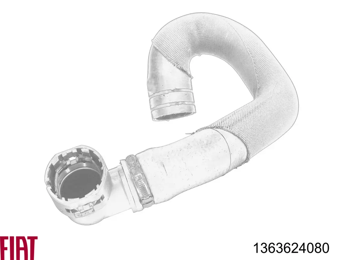 1363624080 Fiat/Alfa/Lancia Патрубок системи охолодження