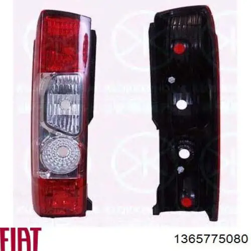 Задня права фара 1365775080 Fiat/Alfa/Lancia