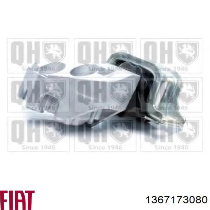 Подушка (опора) двигуна, права 1367173080 Fiat/Alfa/Lancia