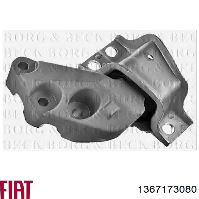 Права подушка двигуна Fiat/Alfa/Lancia 1367173080 ціна, від 40.55 USD