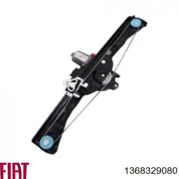 1368329080 Fiat/Alfa/Lancia Механізм склопідіймача дверей передніх, правих