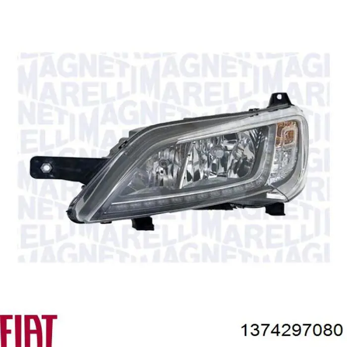 Фара ліва 1374297080 Fiat/Alfa/Lancia