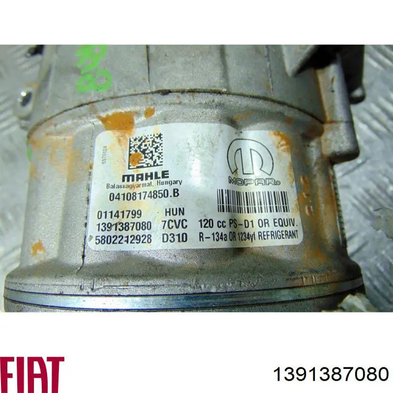 Клапан TRV, кондиціонера Fiat/Alfa/Lancia 1391387080 ціна, від 206.51 USD