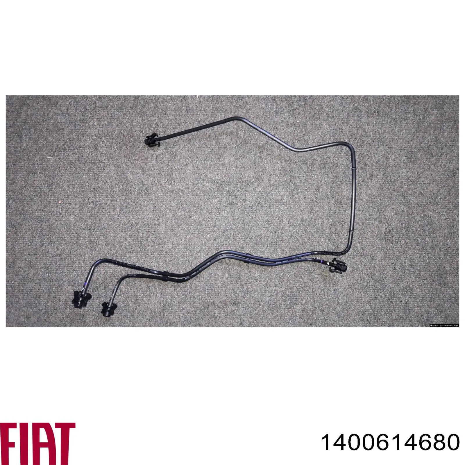 Шланг розширювального бачка, верхній Fiat/Alfa/Lancia 1323Y7 ціна, від 20.02 USD