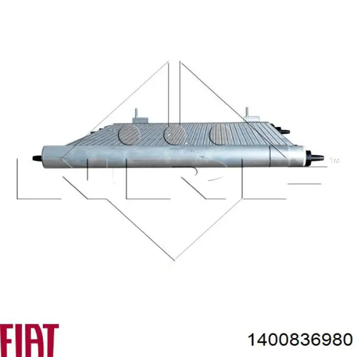 Конденсатор кондиціонера Fiat/Alfa/Lancia 1400836980 ціна, від 85.74 USD