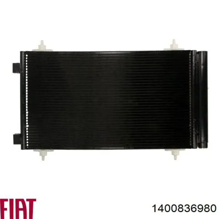 Купити 1400836980 Fiat/Alfa/Lancia Радіатор системи охолодження кондиціонера