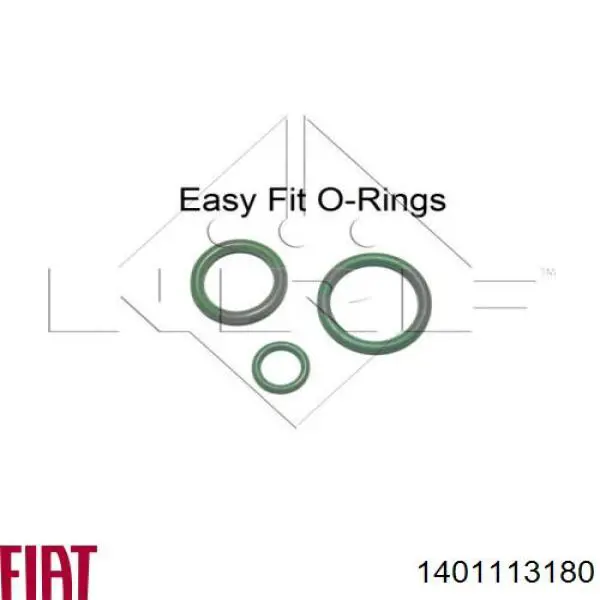 Конденсатор кондиціонера Fiat/Alfa/Lancia 1401113180 ціна, від 110.28 USD