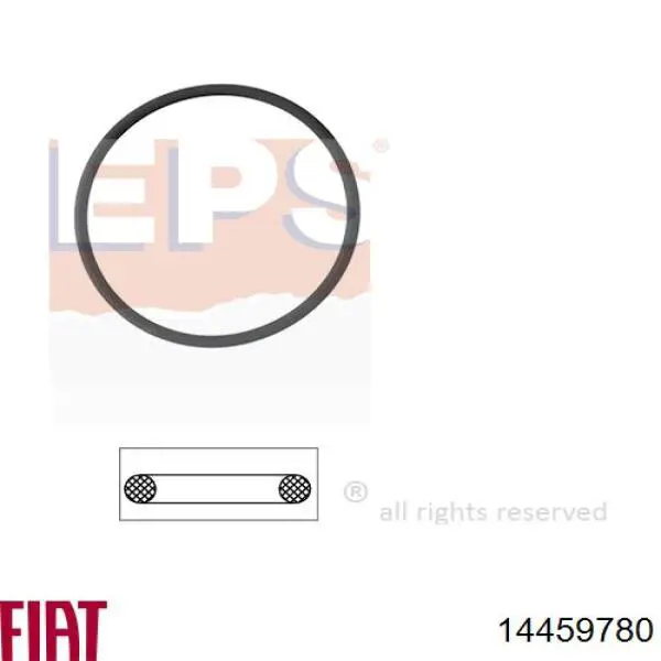 Прокладка термостата Fiat/Alfa/Lancia 14459780 ціна, від 0.84 USD