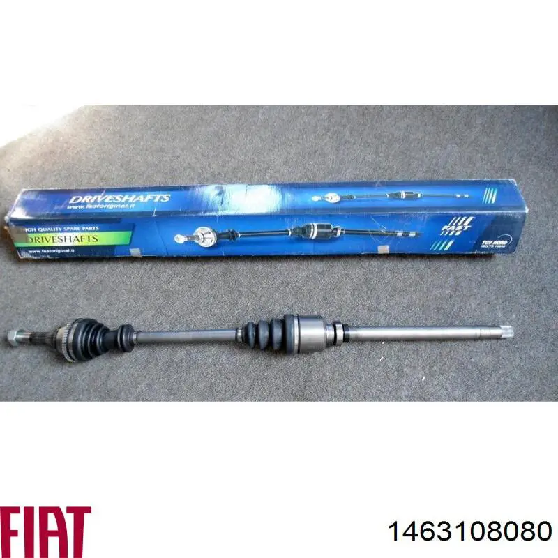 Піввісь передня, права Fiat/Alfa/Lancia 1463108080 ціна, від 85.53 USD