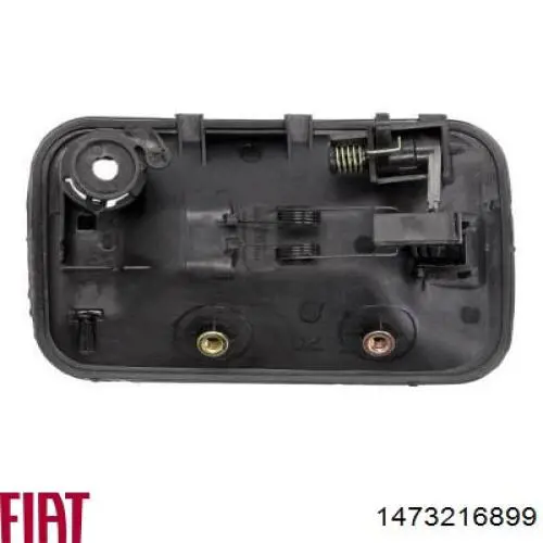 Ручка двері бічної/зсувної зовнішня права Fiat/Alfa/Lancia 1473216899 ціна, від 23.86 USD