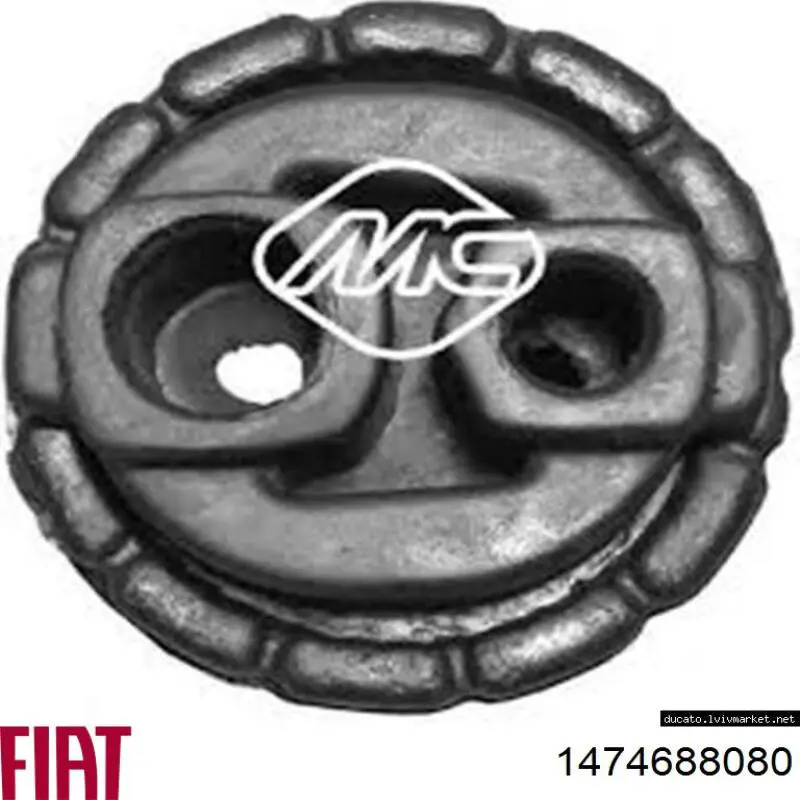 Подушка кріплення глушника 1474688080 Fiat/Alfa/Lancia