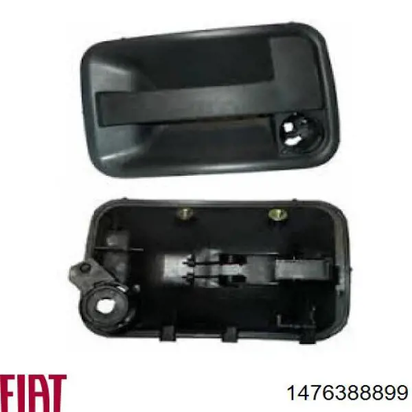 Ручка передньої двері зовнішня ліва Fiat/Alfa/Lancia 1476388899 ціна, від 19.71 USD