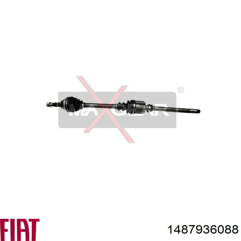 Купити 1487936088 Fiat/Alfa/Lancia Піввісь права