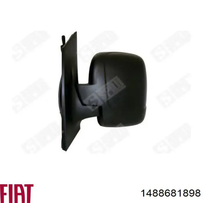 Ліве бічне дзеркало Fiat/Alfa/Lancia 1488681898 ціна, від 46.13 USD