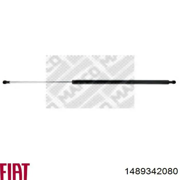 Амортизатор багажника 1489342080 Fiat/Alfa/Lancia