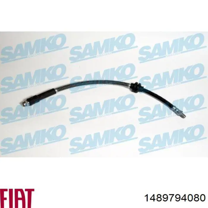 Шланг гальмівний передній Fiat/Alfa/Lancia 1489794080 ціна, від 8.35 USD