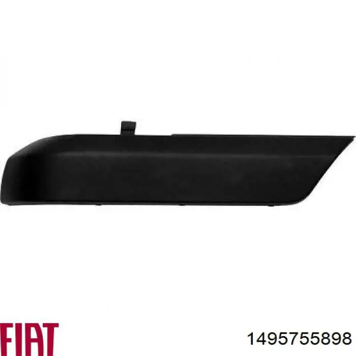 Купити 1495755898 Fiat/Alfa/Lancia Накладка бампера переднього, ліва