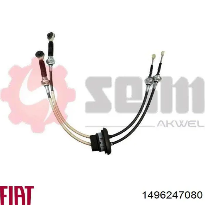 Трос перемикання передач, здвоєний Fiat/Alfa/Lancia 1496247080 ціна, від 72.10 USD