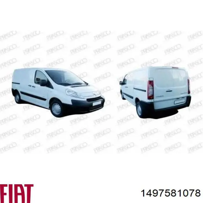 Бампер на авто Fiat/Alfa/Lancia 1497581078 ціна, від 87.94 USD