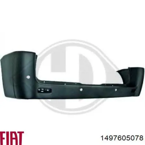 Кожух бампера заднього Peugeot/Citroen 7410AT ціна, від 203.58 USD