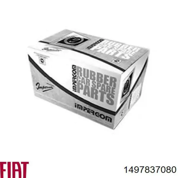 Шланг розширювального бачка, нижній 1497837080 Fiat/Alfa/Lancia