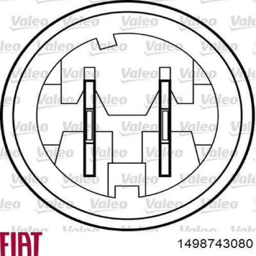 Механізм склопідіймача двері передньої, правої 1498743080 Fiat/Alfa/Lancia