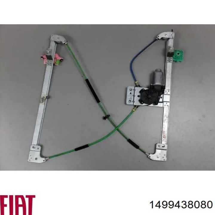 Механізм склопідіймача двері передньої, правої 1499438080 Fiat/Alfa/Lancia