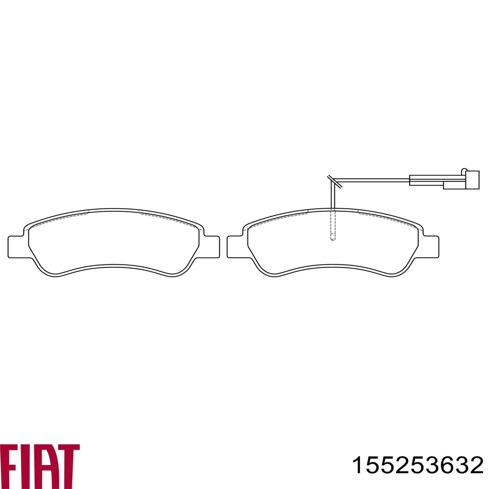  Fiat/Alfa/Lancia 155253632 ціна, від 75.95 USD