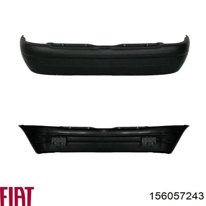 Бампер задній Polcar 142096