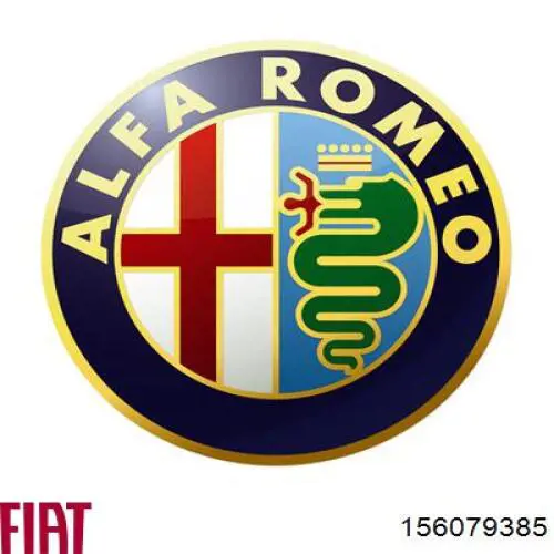 156079385 Fiat/Alfa/Lancia Дзеркало заднього виду, ліве