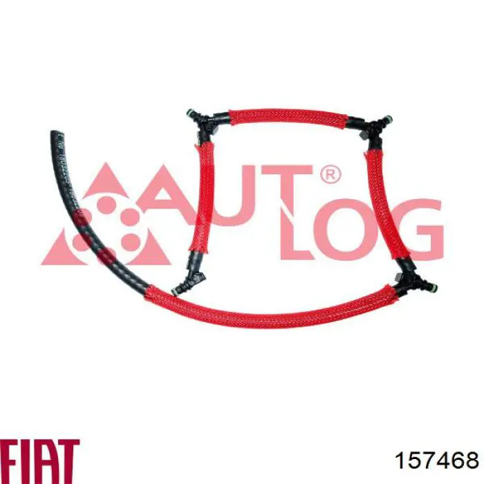 Трубка паливна, зворотня від форсунок Peugeot/Citroen 9674975980 ціна, від 21.48 USD