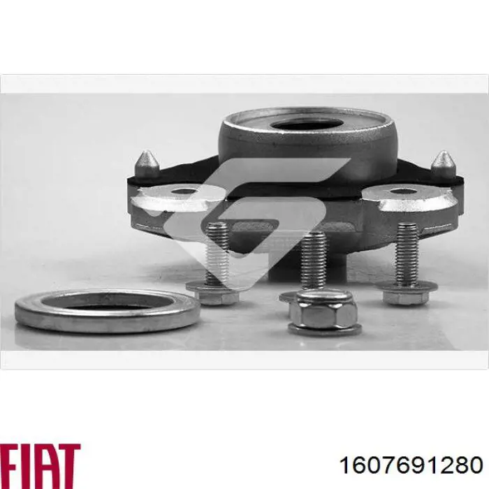 Опора амортизатора переднього лівого Fiat/Alfa/Lancia 1607691280 ціна, від 25.30 USD