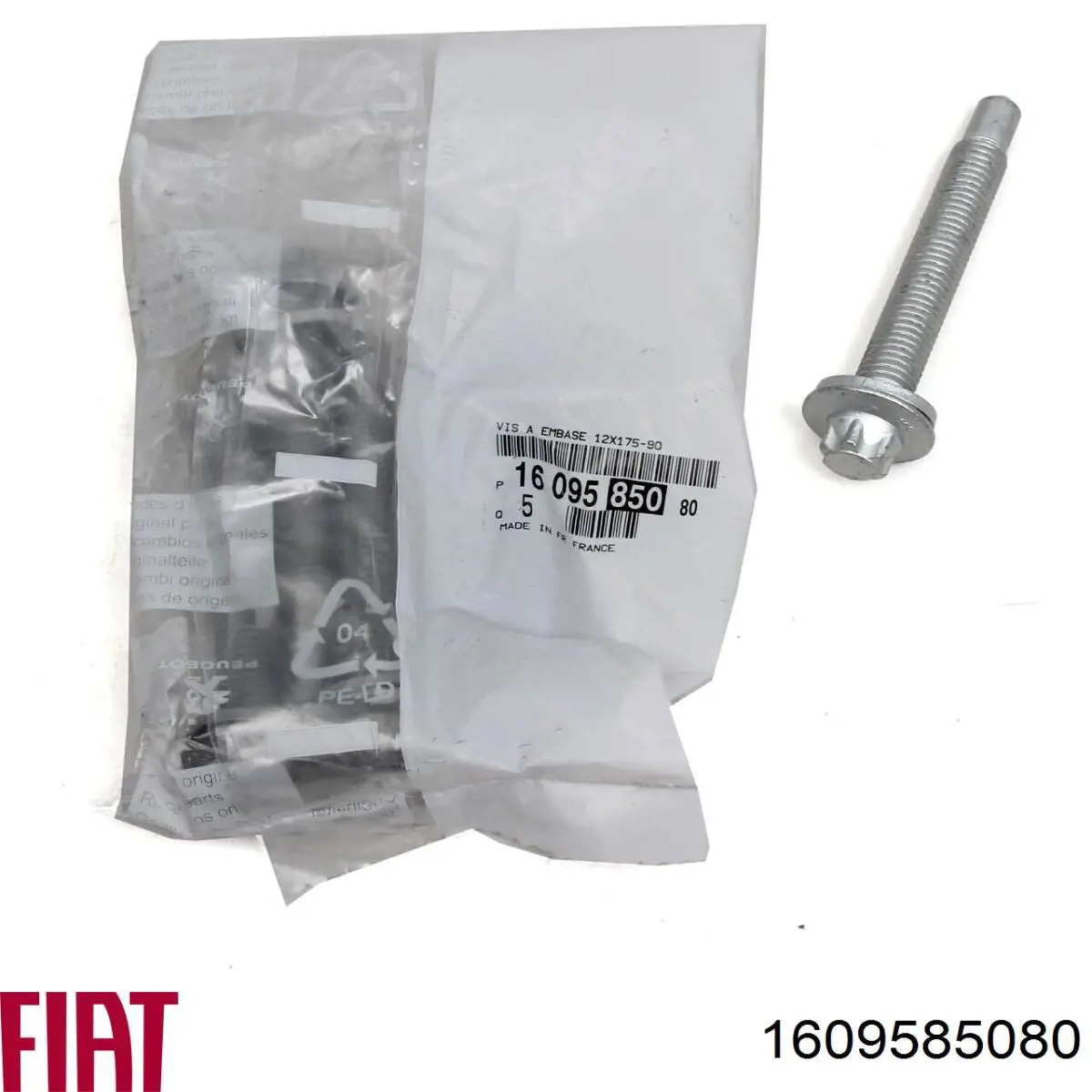 Болт кріплення передньої балки (підрамника) Fiat/Alfa/Lancia 1609585080 ціна, від 3.64 USD