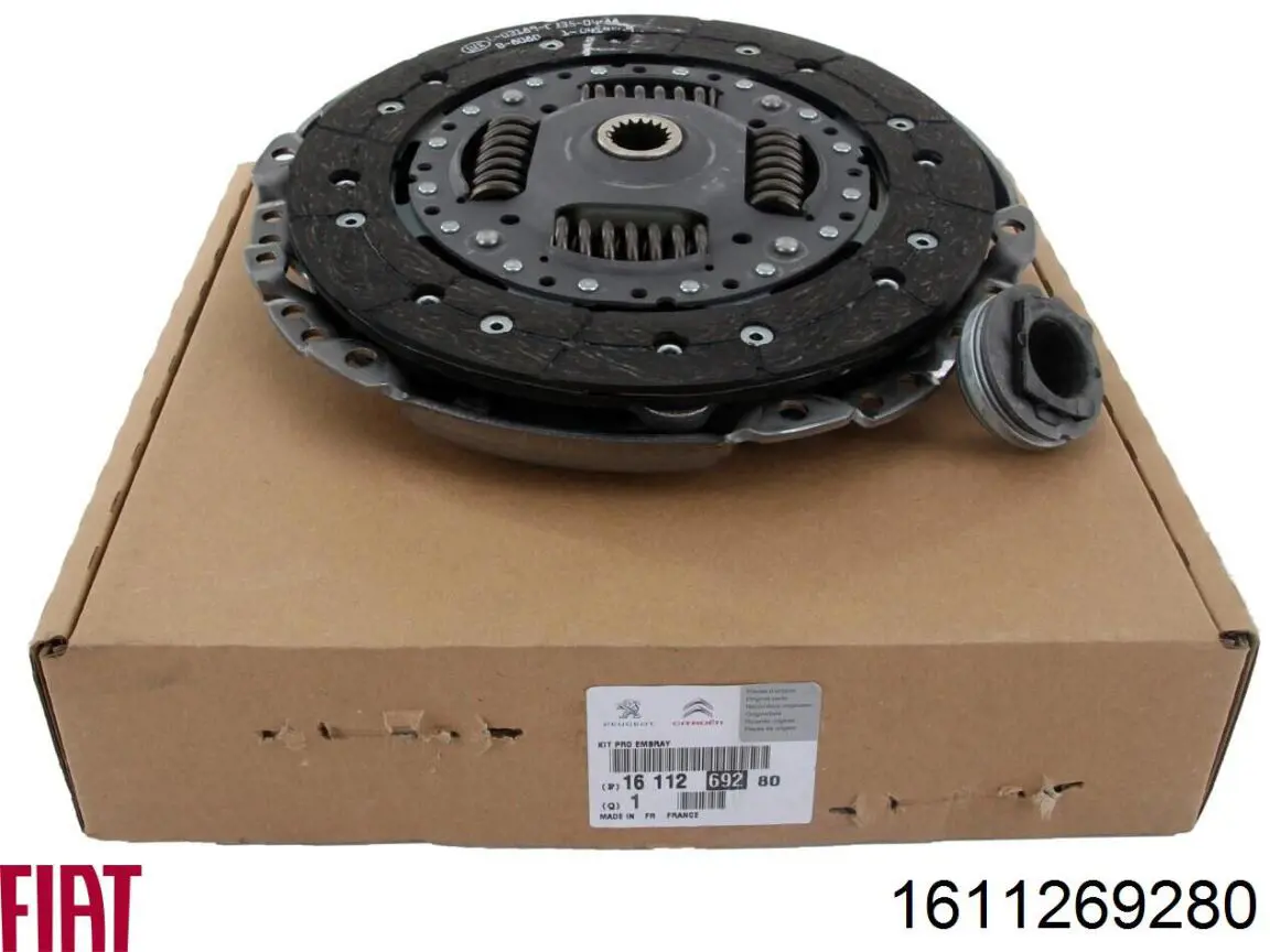 Комплект зчеплення (3 частини) Fiat/Alfa/Lancia 1611269280 ціна, від 110.33 USD