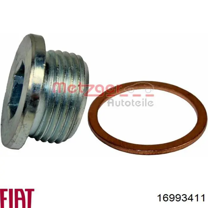 Пробка піддона двигуна Fiat/Alfa/Lancia 16993411 ціна, від 1.88 USD