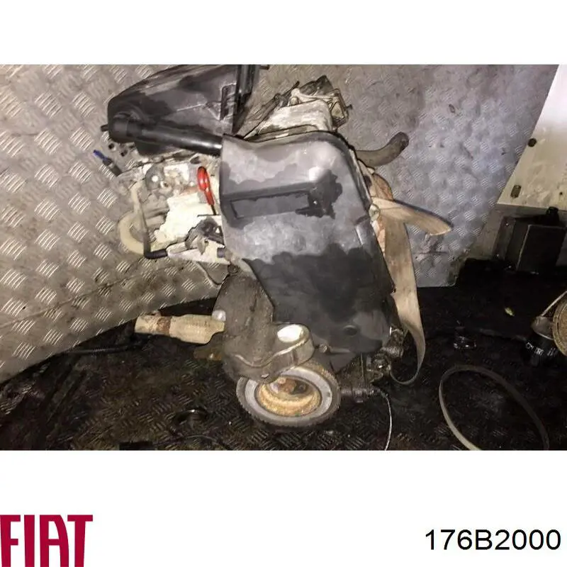 Двигун 176B2000 Fiat/Alfa/Lancia