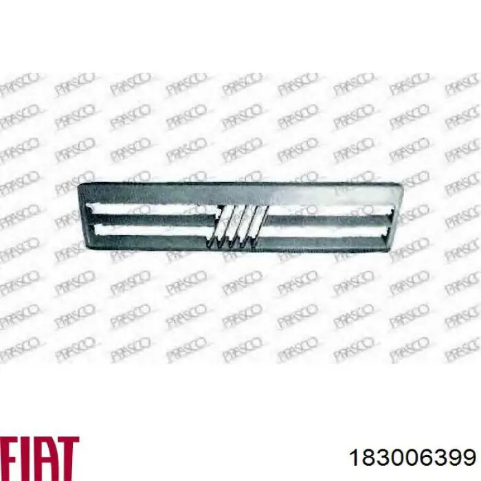 Облицювання радіатора Fiat/Alfa/Lancia 183006399 ціна, від  