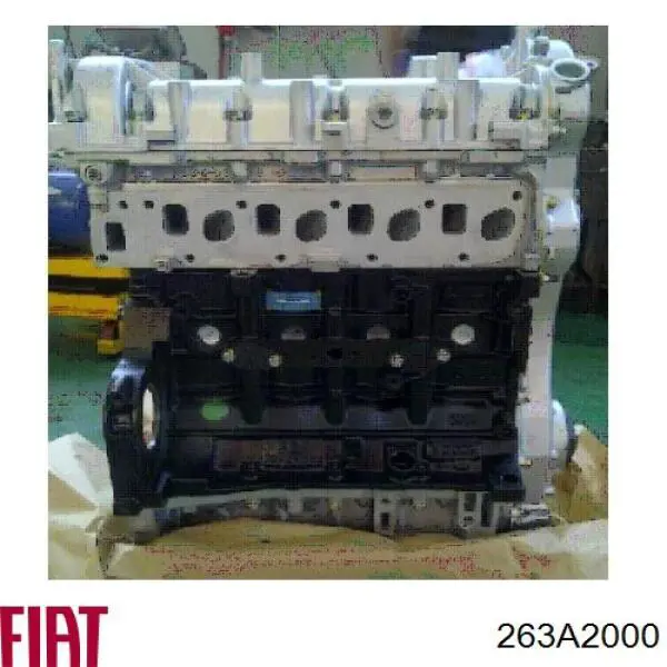 Двигун у зборі 263A2000 Fiat/Alfa/Lancia