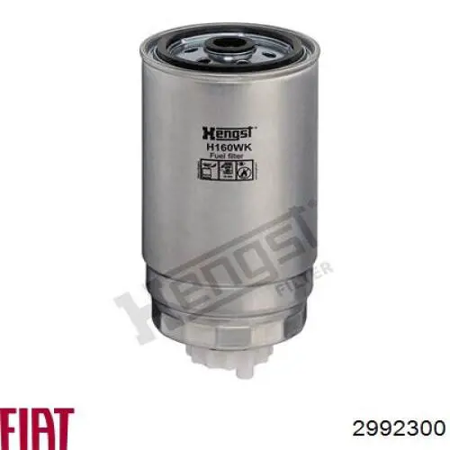 Фільтр тонкого очищення палива Fiat/Alfa/Lancia 2992300 ціна, від 17.15 USD
